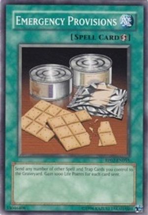 Emergency Provisions (RP02-EN055) - Retro Pack 2 Unlimited - Premium Yugioh Single from Konami - Just $0.42! Shop now at Game Crave Tournament Store