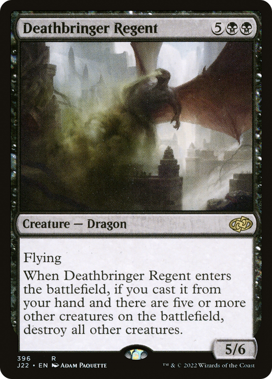 Deathbringer Regent (J22-396) - Jumpstart 2022 - Premium MTG Single from Wizards of the Coast - Just $0.08! Shop now at Game Crave Tournament Store