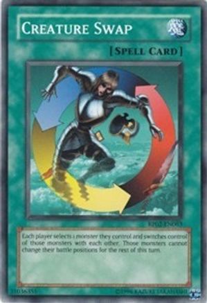 Creature Swap (RP02-EN063) - Retro Pack 2 Unlimited - Premium Yugioh Single from Konami - Just $0.26! Shop now at Game Crave Tournament Store