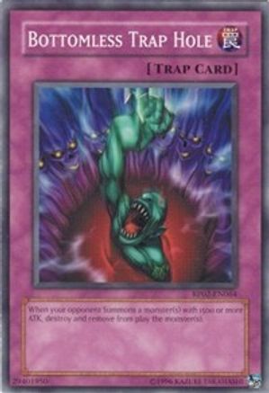 Bottomless Trap Hole (RP02-EN064) - Retro Pack 2 Unlimited - Premium Yugioh Single from Konami - Just $0.62! Shop now at Game Crave Tournament Store