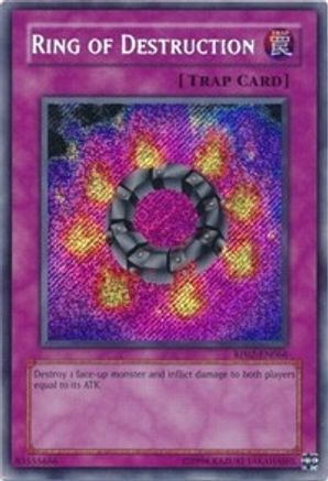 Ring of Destruction (RP02-EN066) - Retro Pack 2 Unlimited - Premium Yugioh Single from Konami - Just $43.18! Shop now at Game Crave Tournament Store