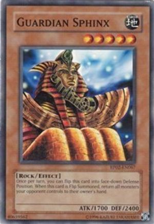 Guardian Sphinx (RP02-EN067) - Retro Pack 2 Unlimited - Premium Yugioh Single from Konami - Just $0.41! Shop now at Game Crave Tournament Store