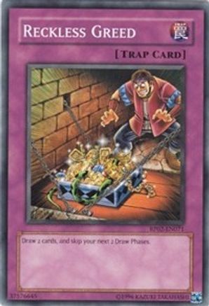 Reckless Greed (RP02-EN071) - Retro Pack 2 Unlimited - Premium Yugioh Single from Konami - Just $0.31! Shop now at Game Crave Tournament Store