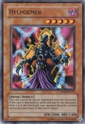 Helpoemer (RP02-EN074) - Retro Pack 2 Unlimited - Premium Yugioh Single from Konami - Just $4.94! Shop now at Game Crave Tournament Store