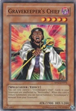 Gravekeeper's Chief (RP02-EN076) - Retro Pack 2 Unlimited - Premium Yugioh Single from Konami - Just $0.08! Shop now at Game Crave Tournament Store