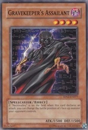 Gravekeeper's Assailant (RP02-EN077) - Retro Pack 2 Unlimited - Premium Yugioh Single from Konami - Just $0.25! Shop now at Game Crave Tournament Store
