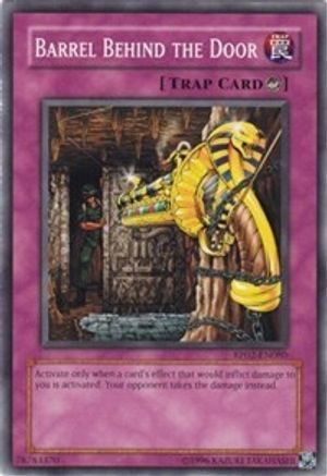 Barrel Behind the Door (RP02-EN080) - Retro Pack 2 Unlimited - Premium Yugioh Single from Konami - Just $0.51! Shop now at Game Crave Tournament Store
