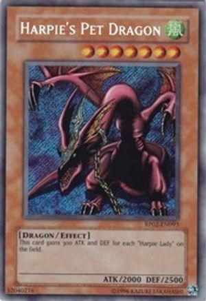 Harpie's Pet Dragon (RP02-EN093) - Retro Pack 2 Unlimited - Premium Yugioh Single from Konami - Just $103.99! Shop now at Game Crave Tournament Store