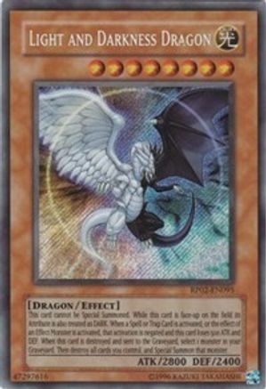 Light and Darkness Dragon (RP02-EN095) - Retro Pack 2 Unlimited - Premium Yugioh Single from Konami - Just $187.99! Shop now at Game Crave Tournament Store
