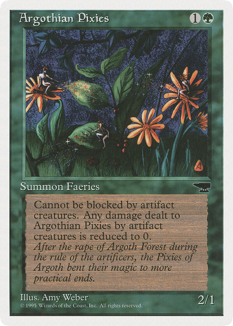 Argothian Pixies (CHR-057) - Chronicles - Premium MTG Single from Wizards of the Coast - Just $0.08! Shop now at Game Crave Tournament Store