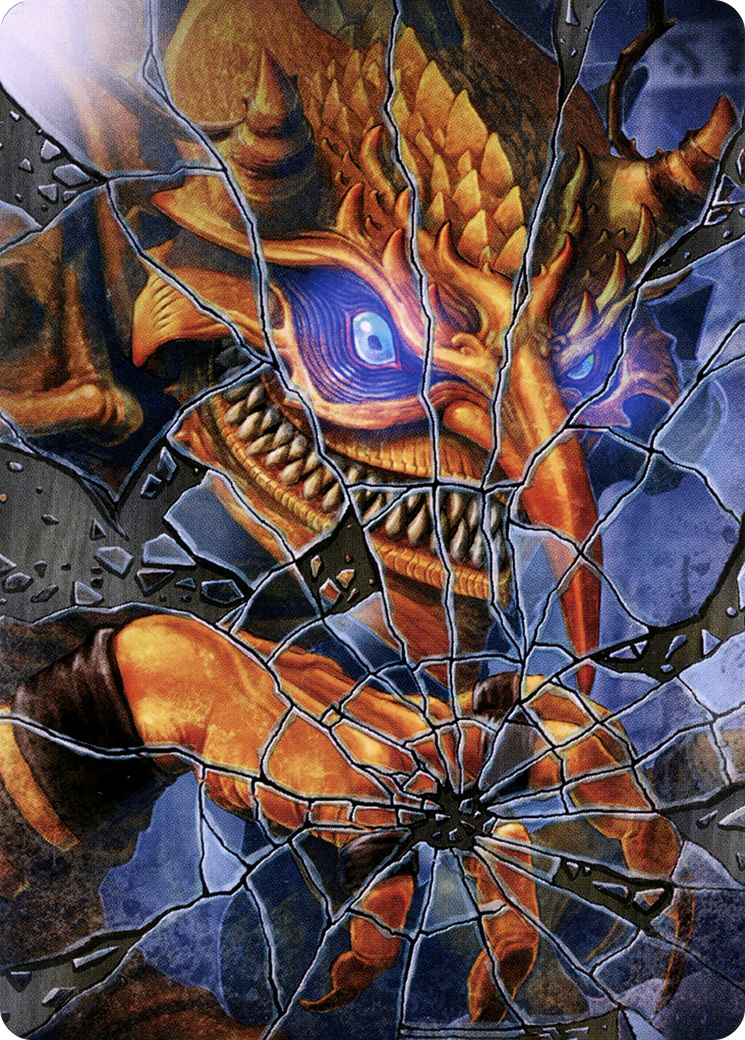 Reflection of Kiki-Jiki // Reflection of Kiki-Jiki (ANEO-064) - Neon Dynasty Art Series (Borderless) - Premium MTG Single from Wizards of the Coast - Just $0! Shop now at Game Crave Tournament Store