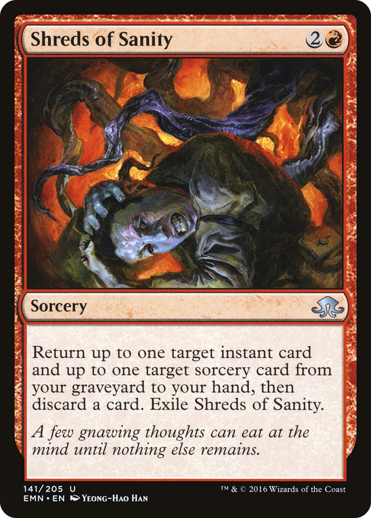 Shreds of Sanity (EMN-141) - Eldritch Moon - Premium MTG Single from Wizards of the Coast - Just $0.08! Shop now at Game Crave Tournament Store