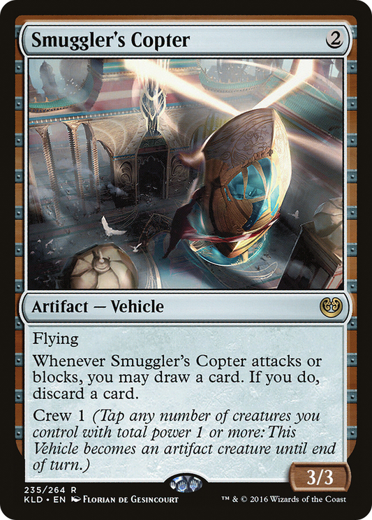 Smuggler's Copter (KLD-235) - Kaladesh - Premium MTG Single from Wizards of the Coast - Just $0.35! Shop now at Game Crave Tournament Store