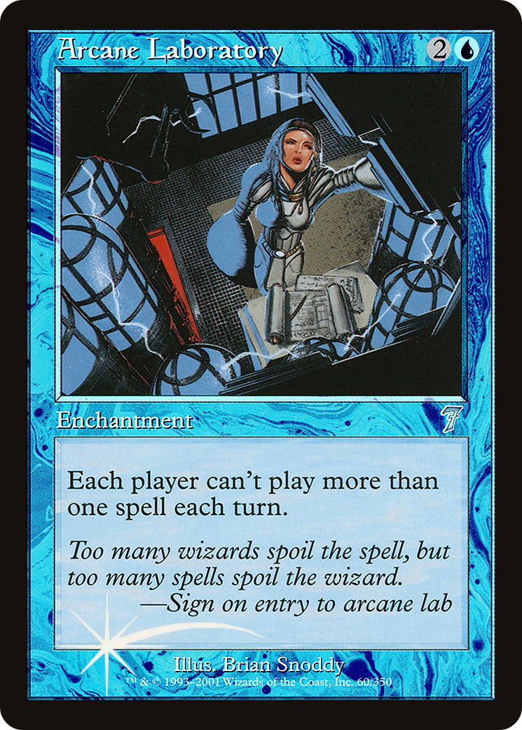 Arcane Laboratory (7ED-60★) - Seventh Edition Foil - Premium MTG Single from Wizards of the Coast - Just $18.89! Shop now at Game Crave Tournament Store