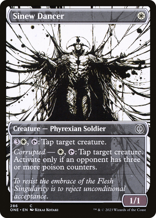 Sinew Dancer (ONE-286) - Phyrexia: All Will Be One: (Showcase) - Premium MTG Single from Wizards of the Coast - Just $0.08! Shop now at Game Crave Tournament Store