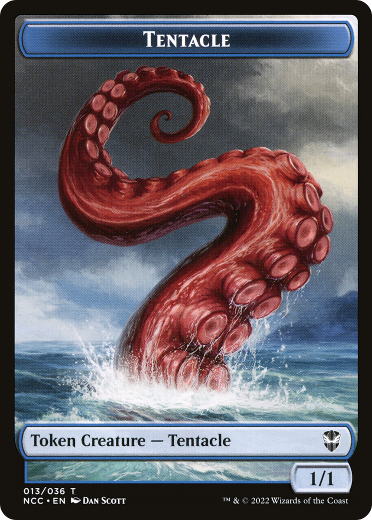 Tentacle (TNCC-013) - New Capenna Commander Tokens Foil - Premium MTG Single from Wizards of the Coast - Just $0! Shop now at Game Crave Tournament Store