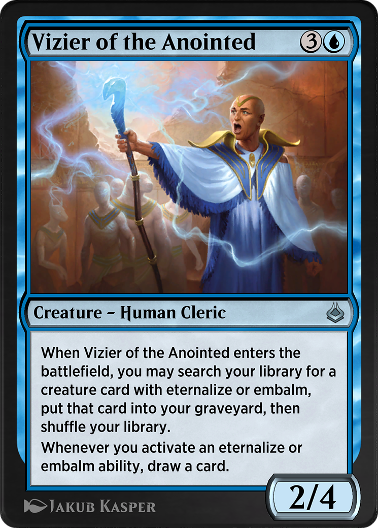 Vizier of the Anointed (AKR-088) - Amonkhet Remastered - Premium MTG Single from Wizards of the Coast - Just $0! Shop now at Game Crave Tournament Store