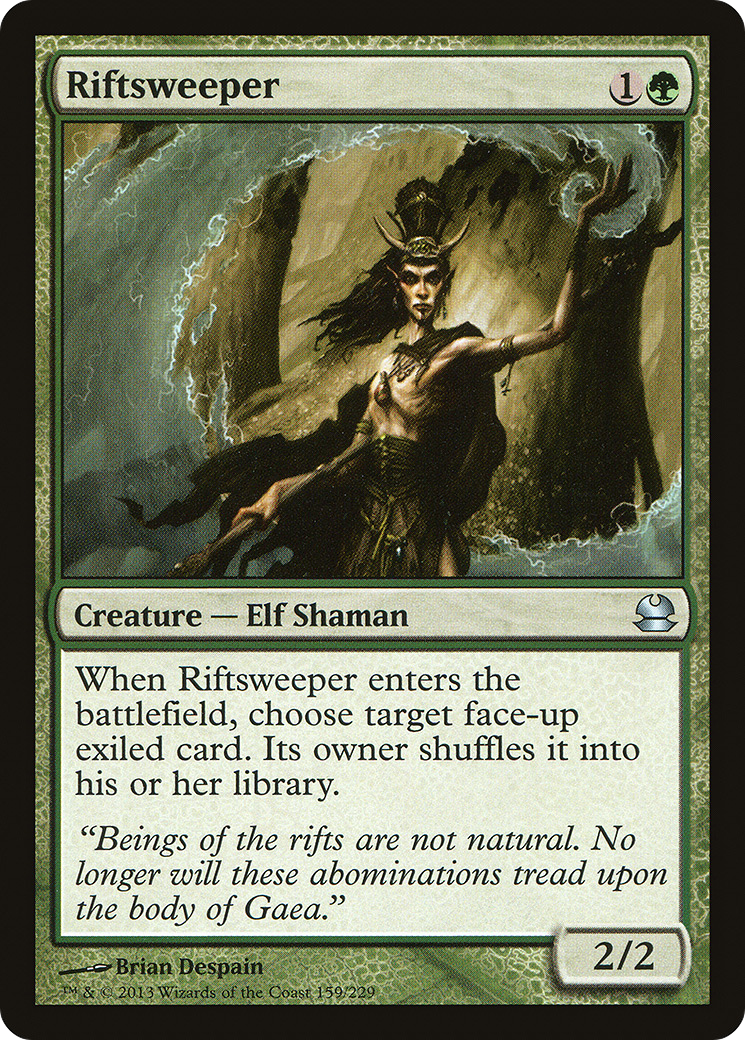 Riftsweeper (MMA-159) - Modern Masters Foil - Premium MTG Single from Wizards of the Coast - Just $0.75! Shop now at Game Crave Tournament Store