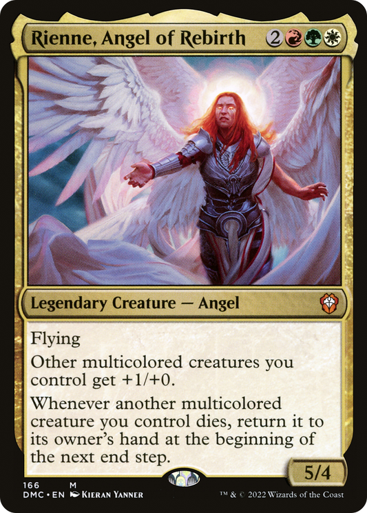 Rienne, Angel of Rebirth (DMC-166) - Dominaria United Commander - Premium MTG Single from Wizards of the Coast - Just $0.13! Shop now at Game Crave Tournament Store
