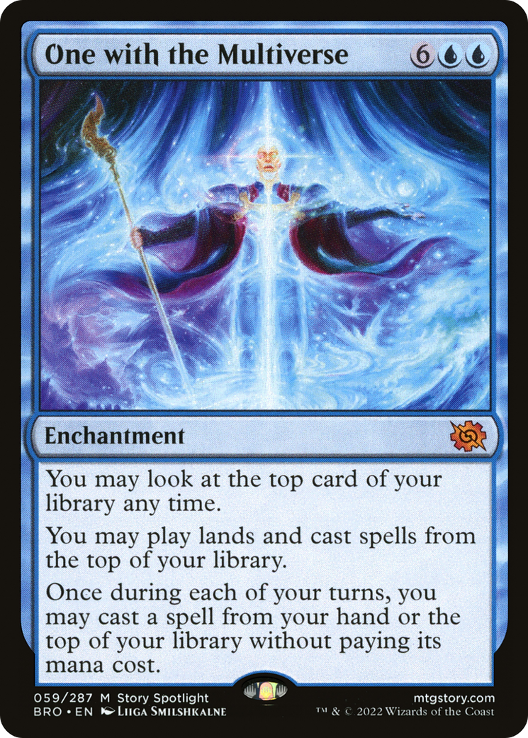 One with the Multiverse (BRO-059) - The Brothers' War Foil - Premium MTG Single from Wizards of the Coast - Just $0.70! Shop now at Game Crave Tournament Store