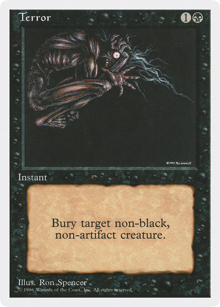 Terror (ITP-025) - Introductory Two-Player Set - Premium MTG Single from Wizards of the Coast - Just $0.48! Shop now at Game Crave Tournament Store