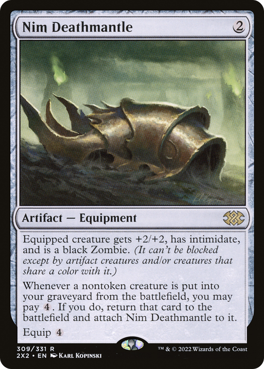 Nim Deathmantle (2X2-309) - Double Masters 2022 - Premium MTG Single from Wizards of the Coast - Just $1! Shop now at Game Crave Tournament Store