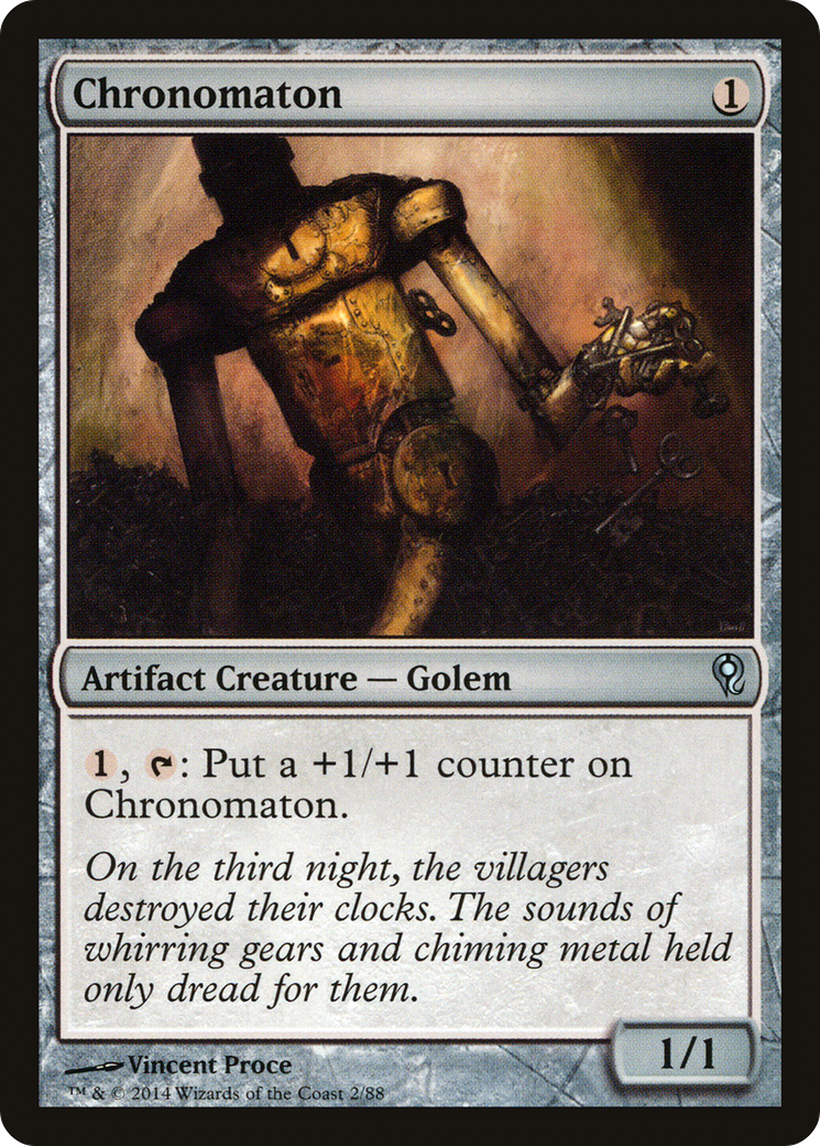 Chronomaton (DDM-002) - Duel Decks: Jace vs. Vraska - Premium MTG Single from Wizards of the Coast - Just $0.25! Shop now at Game Crave Tournament Store