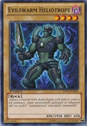 Evilswarm Heliotrope (BPW2-EN001) - Battle Pack 2: War of the Giants – Round 2 1st Edition - Premium Yugioh Single from Konami - Just $0.51! Shop now at Game Crave Tournament Store