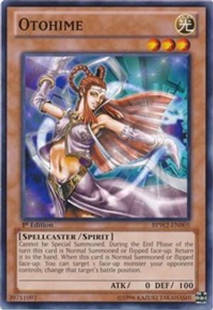 Otohime (BPW2-EN005) - Battle Pack 2: War of the Giants – Round 2 1st Edition - Premium Yugioh Single from Konami - Just $0.32! Shop now at Game Crave Tournament Store