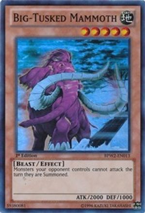 Big-Tusked Mammoth (BPW2-EN013) - Battle Pack 2: War of the Giants – Round 2 1st Edition - Premium Yugioh Single from Konami - Just $0.38! Shop now at Game Crave Tournament Store