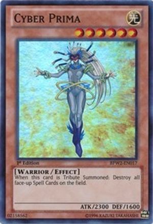 Cyber Prima (BPW2-EN017) - Battle Pack 2: War of the Giants – Round 2 1st Edition - Premium Yugioh Single from Konami - Just $0.14! Shop now at Game Crave Tournament Store