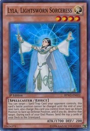 Lyla, Lightsworn Sorceress (BPW2-EN022) - Battle Pack 2: War of the Giants – Round 2 1st Edition - Premium Yugioh Single from Konami - Just $4.34! Shop now at Game Crave Tournament Store