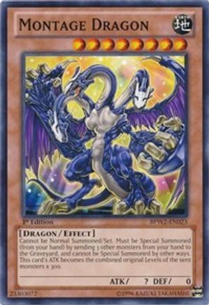 Montage Dragon (BPW2-EN023) - Battle Pack 2: War of the Giants – Round 2 1st Edition - Premium Yugioh Single from Konami - Just $2.63! Shop now at Game Crave Tournament Store