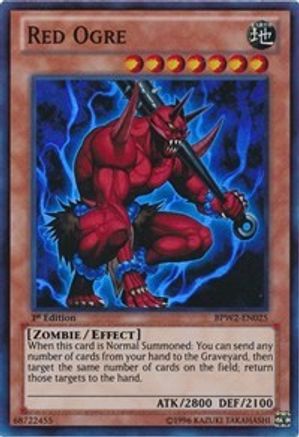 Red Ogre (BPW2-EN025) - Battle Pack 2: War of the Giants – Round 2 1st Edition - Premium Yugioh Single from Konami - Just $0.40! Shop now at Game Crave Tournament Store