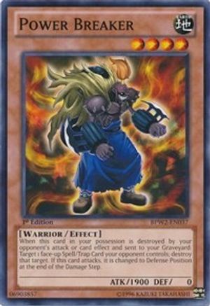 Power Breaker (BPW2-EN037) - Battle Pack 2: War of the Giants – Round 2 1st Edition - Premium Yugioh Single from Konami - Just $0.25! Shop now at Game Crave Tournament Store