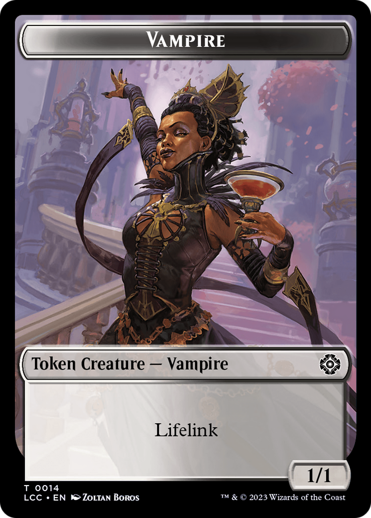 Vampire (TLCC-014) - The Lost Caverns of Ixalan Commander Tokens Foil - Premium MTG Single from Wizards of the Coast - Just $0! Shop now at Game Crave Tournament Store