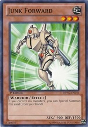 Junk Forward (BPW2-EN046) - Battle Pack 2: War of the Giants – Round 2 1st Edition - Premium Yugioh Single from Konami - Just $0.12! Shop now at Game Crave Tournament Store
