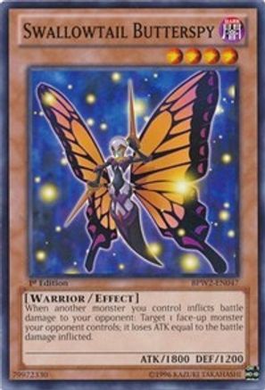 Swallowtail Butterspy (BPW2-EN047) - Battle Pack 2: War of the Giants – Round 2 1st Edition - Premium Yugioh Single from Konami - Just $0.25! Shop now at Game Crave Tournament Store