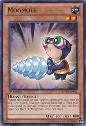 Mogmole (BPW2-EN052) - Battle Pack 2: War of the Giants – Round 2 1st Edition - Premium Yugioh Single from Konami - Just $0.25! Shop now at Game Crave Tournament Store