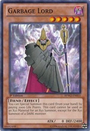 Garbage Lord (BPW2-EN055) - Battle Pack 2: War of the Giants – Round 2 1st Edition - Premium Yugioh Single from Konami - Just $1.03! Shop now at Game Crave Tournament Store