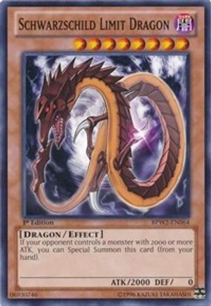 Schwarzschild Limit Dragon (BPW2-EN064) - Battle Pack 2: War of the Giants – Round 2 1st Edition - Premium Yugioh Single from Konami - Just $0.60! Shop now at Game Crave Tournament Store