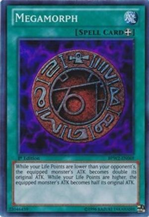 Megamorph (BPW2-EN069) - Battle Pack 2: War of the Giants – Round 2 1st Edition - Premium Yugioh Single from Konami - Just $1.18! Shop now at Game Crave Tournament Store