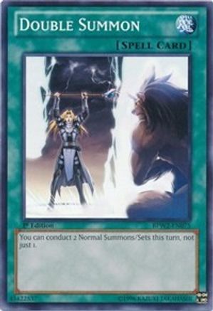 Double Summon (BPW2-EN075) - Battle Pack 2: War of the Giants – Round 2 1st Edition - Premium Yugioh Single from Konami - Just $1.52! Shop now at Game Crave Tournament Store