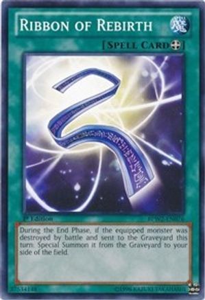 Ribbon of Rebirth (BPW2-EN076) - Battle Pack 2: War of the Giants – Round 2 1st Edition - Premium Yugioh Single from Konami - Just $0.25! Shop now at Game Crave Tournament Store