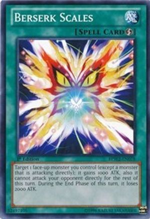 Berserk Scales (BPW2-EN078) - Battle Pack 2: War of the Giants – Round 2 1st Edition - Premium Yugioh Single from Konami - Just $0.37! Shop now at Game Crave Tournament Store
