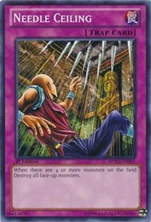 Needle Ceiling (BPW2-EN081) - Battle Pack 2: War of the Giants – Round 2 1st Edition - Premium Yugioh Single from Konami - Just $0.64! Shop now at Game Crave Tournament Store