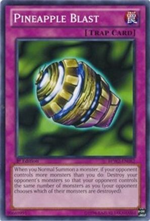Pineapple Blast (BPW2-EN082) - Battle Pack 2: War of the Giants – Round 2 1st Edition - Premium Yugioh Single from Konami - Just $0.25! Shop now at Game Crave Tournament Store