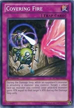 Covering Fire (BPW2-EN084) - Battle Pack 2: War of the Giants – Round 2 1st Edition - Premium Yugioh Single from Konami - Just $0.25! Shop now at Game Crave Tournament Store