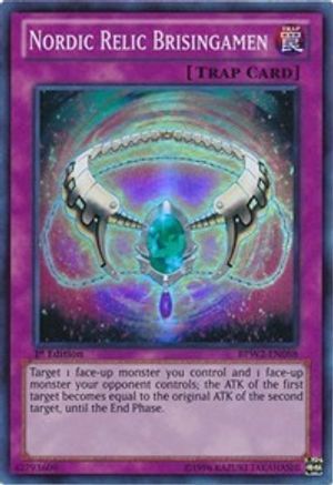 Nordic Relic Brisingamen (BPW2-EN088) - Battle Pack 2: War of the Giants – Round 2 1st Edition - Premium Yugioh Single from Konami - Just $0.28! Shop now at Game Crave Tournament Store