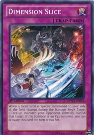 Dimension Slice (BPW2-EN094) - Battle Pack 2: War of the Giants – Round 2 1st Edition - Premium Yugioh Single from Konami - Just $0.34! Shop now at Game Crave Tournament Store